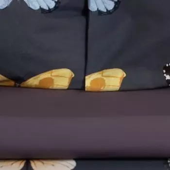 Постельное бельё 1.5-спальное «Этель» Butterfly dance, поплин