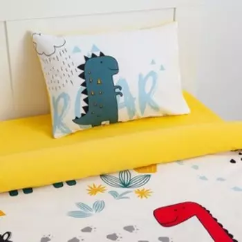 Постельное бельё 1.5-спальное «Этель» Dinoparty, бязь