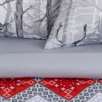 Постельное бельё 1.5-спальное «Этель. Лесная сказка», поплин