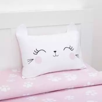 Постельное бельё 1.5-спальное «Этель» Pink cat, бязь