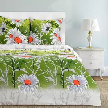 Постельное бельё 2-спальное «Этель. Ромашковое поле», бязь