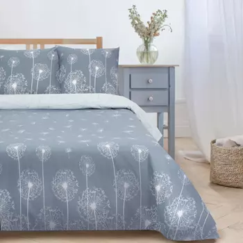 Постельное бельё 2-спальное «Этель» Одуванчики (вид 2), поплин