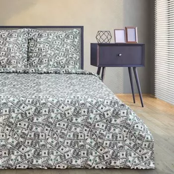 Постельное бельё 2-спальное «Этель» Cash, бязь