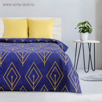 Постельное бельё 2-спальное «Этель. Желтый лепесток», поплин