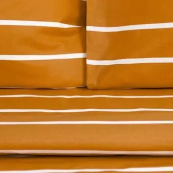 Постельное бельё 2-спальное «Этель» Mustard stripes, поплин