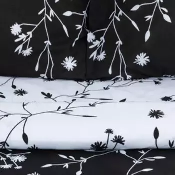 Постельное бельё дуэт «Этель» Flowers (вид 3), поплин