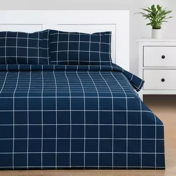 Постельное бельё дуэт «Этель. Клетка», бязь