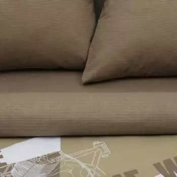 Постельное бельё "Этель" дуэт Механика 143*215 см - 2 шт, 220*240 см, 70*70 см -2 шт, 100% хлопок, бязь
