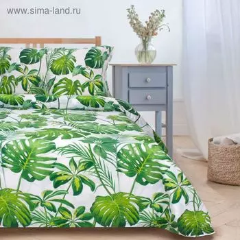 Постельное бельё дуэт «Этель. Монстера», поплин