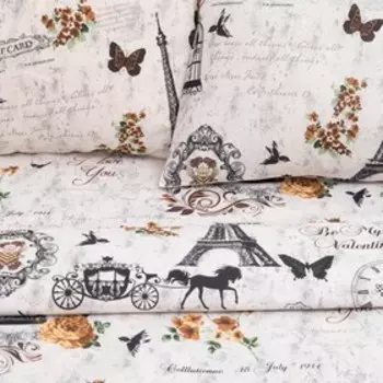 Постельное бельё дуэт «Этель. Парижские сезоны», бязь