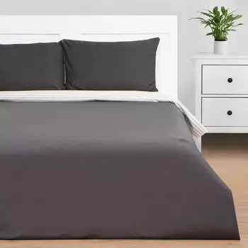 Постельное бельё дуэт «Этель» Stripes: grey, перкаль