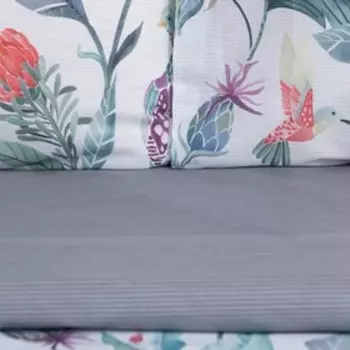 Постельное бельё дуэт «Этель. Тропический сад», поплин