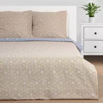 Постельное бельё евро «Этель» Illusione, бязь