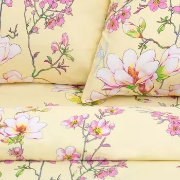 Постельное бельё евро «Этель. Мелиса», бязь