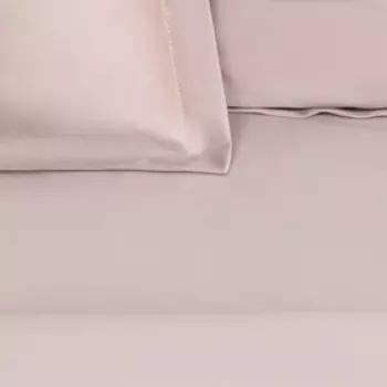 Постельное бельё евро «Этель» Silver cloud, мако-сатин