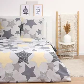 Постельное бельё 1.5-спальное LoveLife «Звезды», бязь