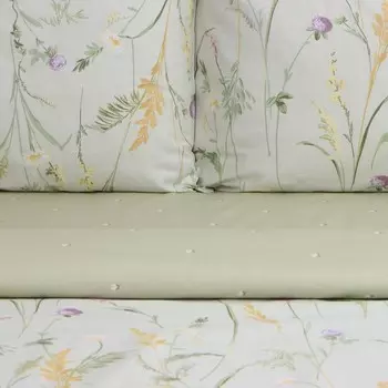 Постельное бельё LoveLife 1,5сп «Ирисы», 143х215см, 150х225см, 50х70см-2шт, 100%хлопок, сатин, 125г/м