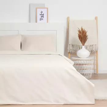 Постельное бельё 1.5-спальное LoveLife Ivory, сатин