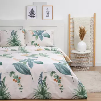 Постельное бельё 1.5-спальное LoveLife «Тропики», сатин
