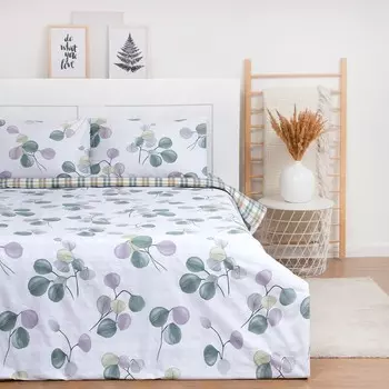 Постельное бельё LoveLife 1,5сп "Plum" 143х215см, 150х225см, 50х70см-2шт, 100% хлопок, сатин, 125г/м