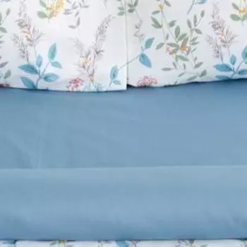 Постельное бельё LoveLife 1,5сп "Flowers" 143*215см,150*225см,50*70см-2шт,100%хлопок,сатин,125г/м²