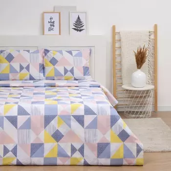 Постельное бельё LoveLife 2 сп "Зазеркалье" 175х215см, 210х220см, 50х70см-2шт, хлопок, бязь, 125г/м2