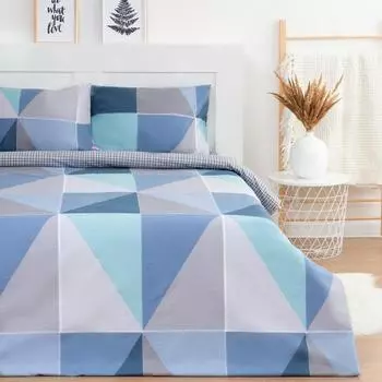 Постельное бельё LoveLife 2сп "Минимализм" 175*215см,200*225см,50*70см-2шт,100%хлопок,сатин,125г/м²