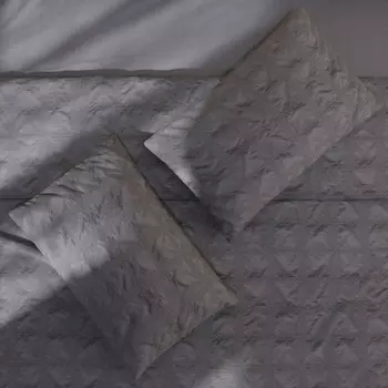 Постельное бельё 2-спальное LoveLife Texture: dark gray, микрофибра