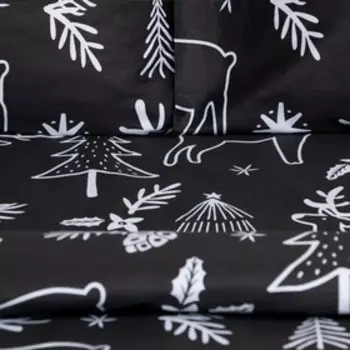 Постельное бельё LoveLife Дуэт «Лес» 143х215 см-2шт, 225х240 см, 50х70 см-2шт, 100%хлопок, сатин