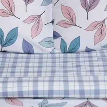 Постельное бельё LoveLife Дуэт «Шелест листвы» 143х215 см-2шт, 225х240 см, 50х70 см-2шт100%хлопок,сатин125г/м