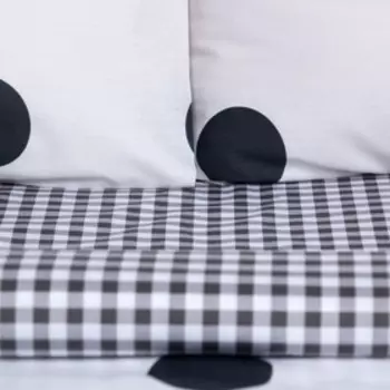 Постельное бельё LoveLife Евро Circles 200х217 см, 225х240 см, 50х70см-2шт,100%хлопок,сатин,125г/м²