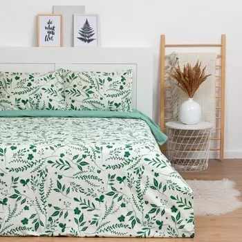 Постельное бельё LoveLife Евро «Лесная баллада» 200х217 см, 225х240 см, 50х70см-2шт,100%хлопок,сатин,125г/м²