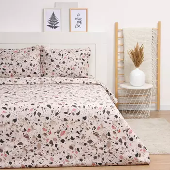 Постельное бельё евро LoveLife «Мозайка», бязь