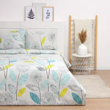 Постельное бельё евро LoveLife «Одуванчики», бязь