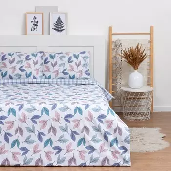 Постельное бельё LoveLife Евро «Шелест листвы» 200х217 см, 225х240 см, 50х70см-2шт,100%хлопок,сатин,125г/м