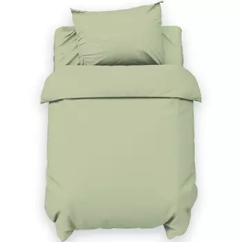 Постельное бельё LoveLife Young grass 112х143 см, 60х120+20 см, 40х60 см, хлопок, сатин, 125г/м