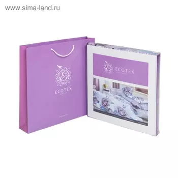 Постельное бельё «Монтана» евро, 220х240 см, 200х220 см, 50х70 см, 70х70 см по 2 шт, сатин