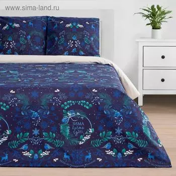 Постельное бельё 1.5-спальное «Этель. Время чудес», поплин