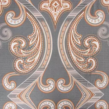 Постельное бельё Павлайн Евро 7955 200х220, 200х220, 70х70см 2шт жатка 90г/м, полиэстер 100%