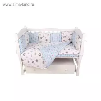 Постельное бельё, размер 75х125 см, 112х147 см, 4060 см, принт индейцы, бязь