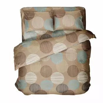 Постельное бельё семейный, размер 220x240 см, 145x215 см - 2 шт, 70x70 см - 2 шт