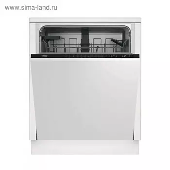 Посудомоечная машина Beko DIN26420, встраиваемая, класс А, 14 комплектов, 9.5 л