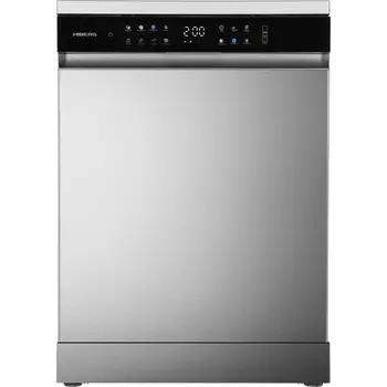 Посудомоечная машина HIBERG F68 1530 LХ, класс А+++, 15 комплектов, 8 режимов, серая