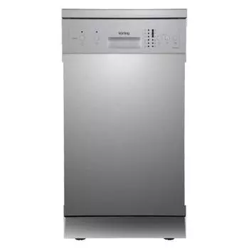 Посудомоечная машина Körting KDF 45240 S, класс А++, 10 комплектов, 6 программ, серебристая