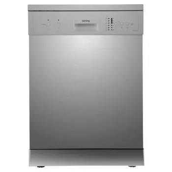 Посудомоечная машина Körting KDF 60240 S, класс А++, 14 комплектов, 6 программ, серебристая
