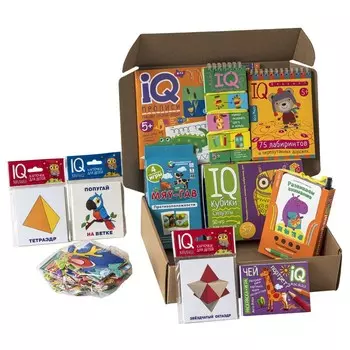 Посылка. Базовый комплект IQ-игр для развития пространственного мышления