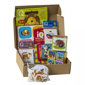 Посылка. Базовый комплект IQ-игр для самых маленьких