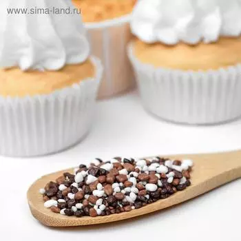 Кондитерская посыпка с мягким центром «Крошка Люкс», трехцветная, 50 г