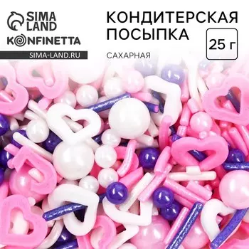 Кондитерская посыпка для куличей «Нежный перламутр №16», 25 гр 92