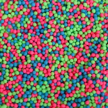 Посыпка кондитерская с эффектом неона в цветной глазури "Синий, лайм, розовый", 50 г